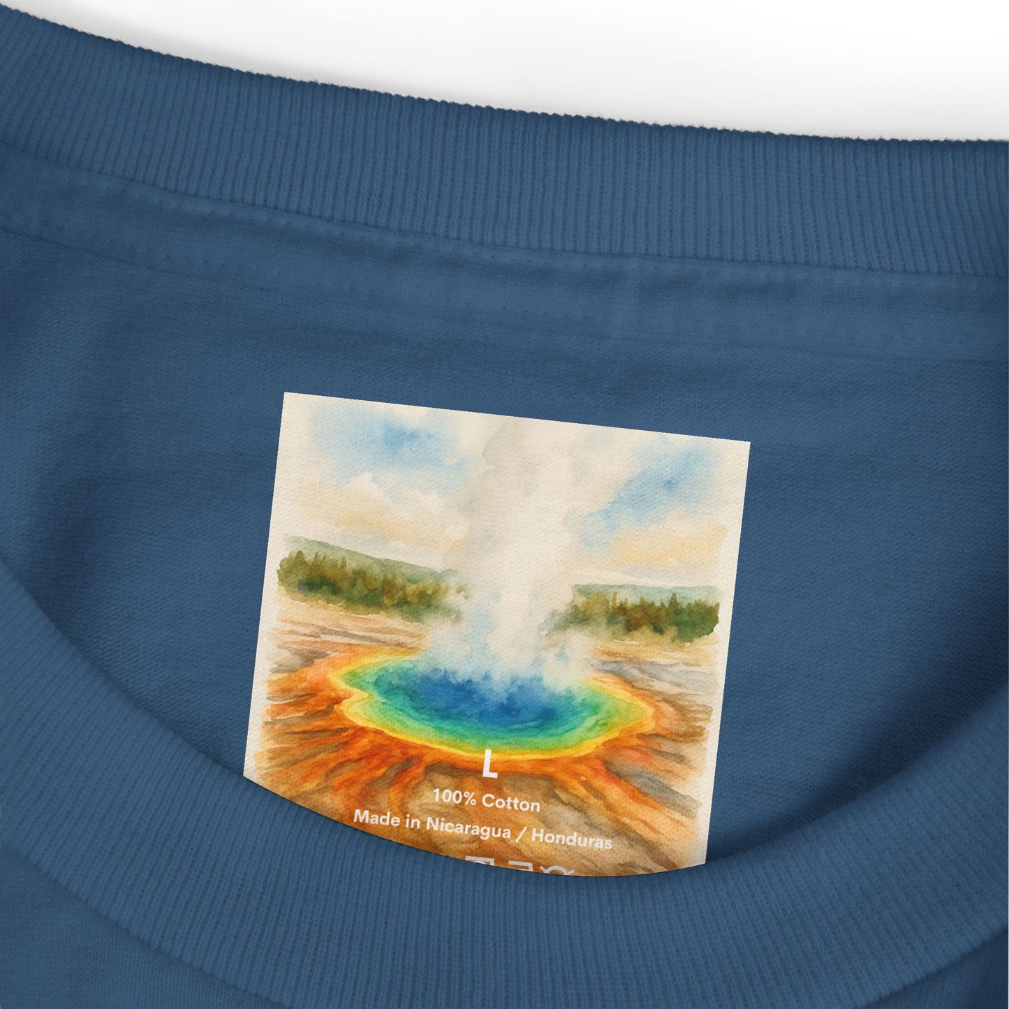 Yellowstone National Park Watercolor T-Shirt