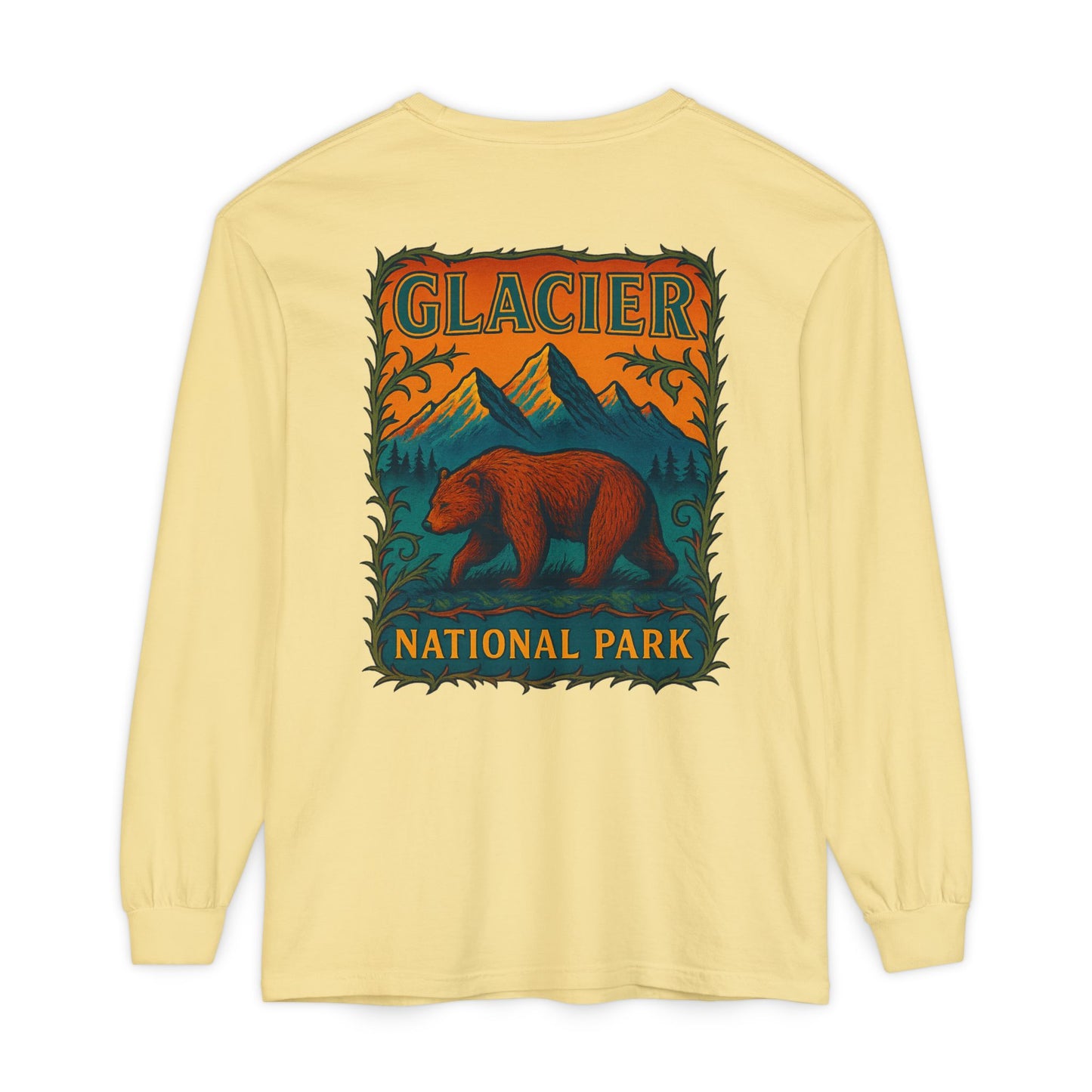 Glacier National Park Long Sleeve Tee