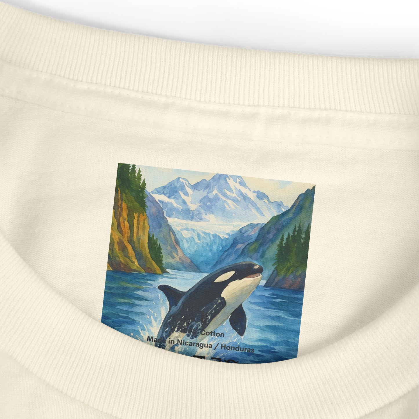 Kenai Fjords National Park Watercolor T-Shirt