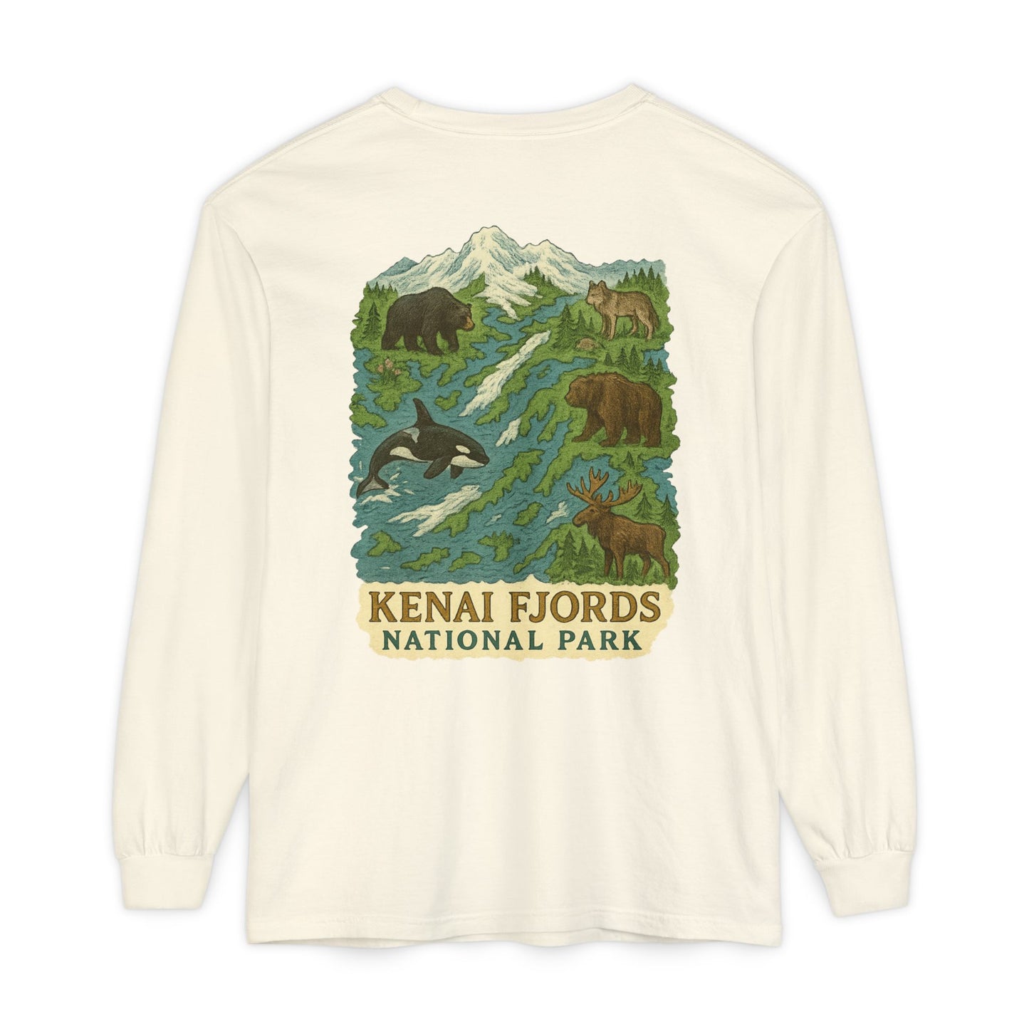 Kenai Fjords National Park Long Sleeve tee