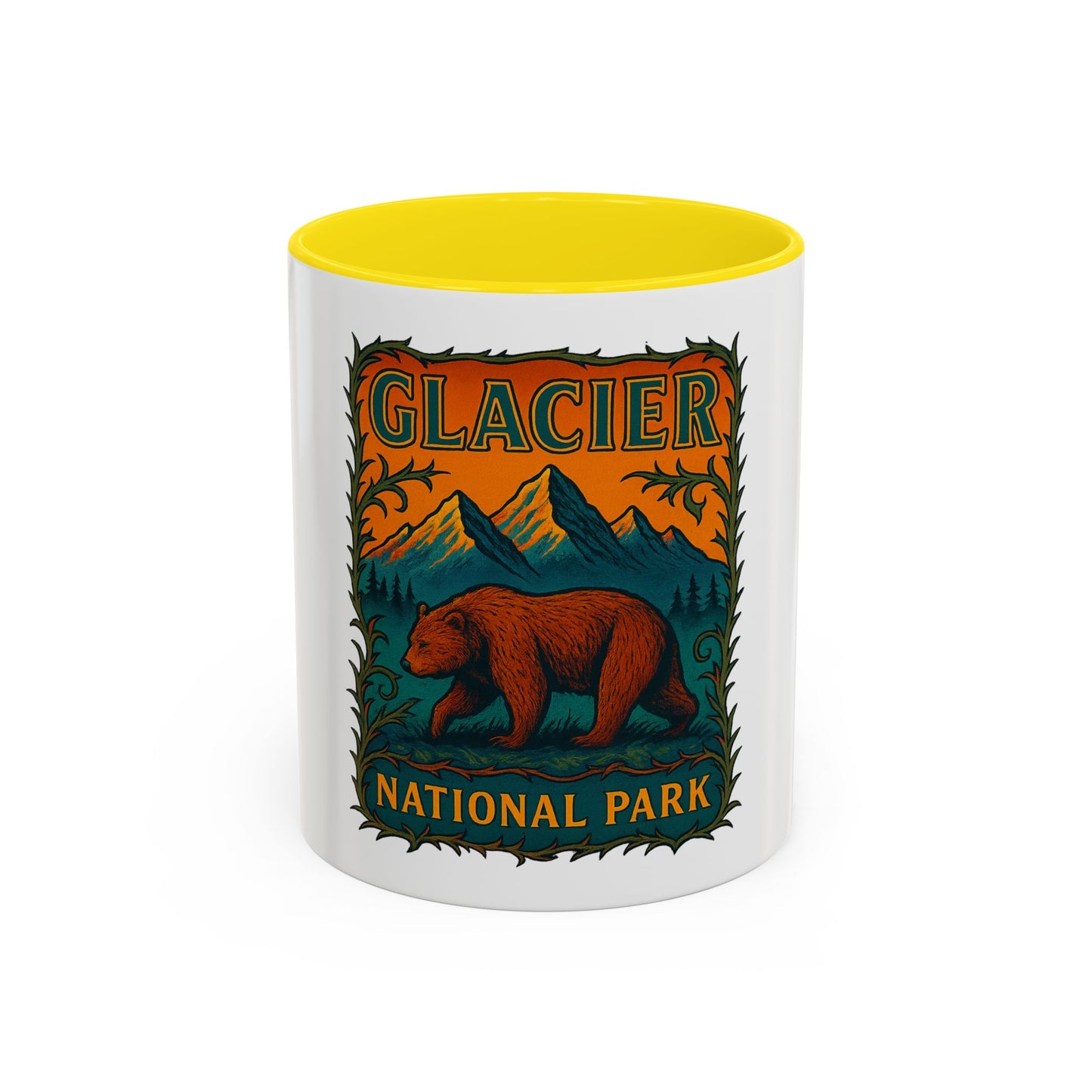 Glacier National Park Grizzly Bear Mug (11oz)