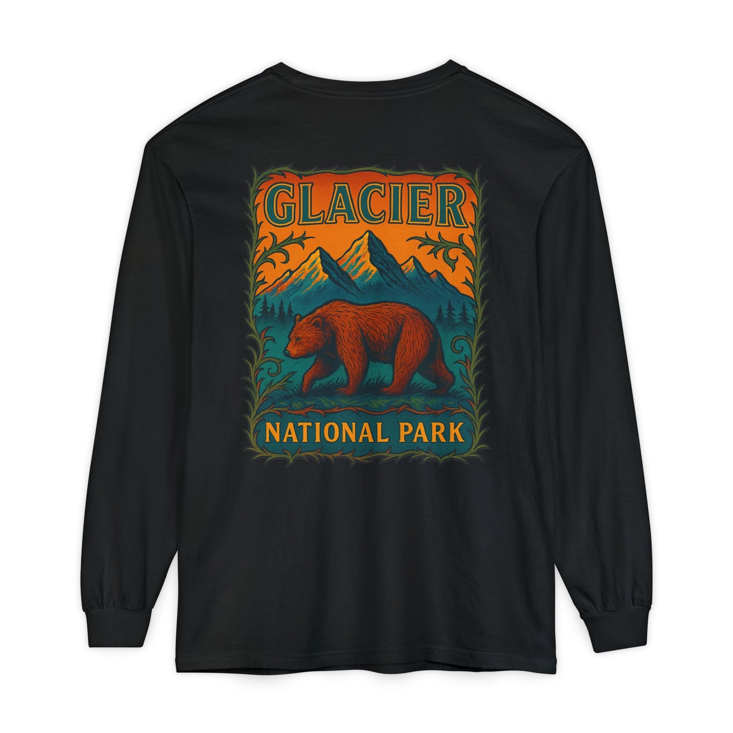 Glacier National Park Long Sleeve Tee
