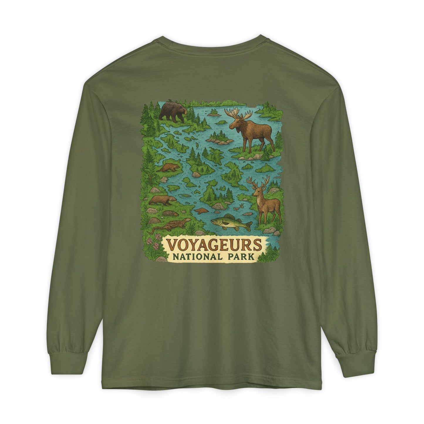 Voyageurs National Park Long Sleeve Tee