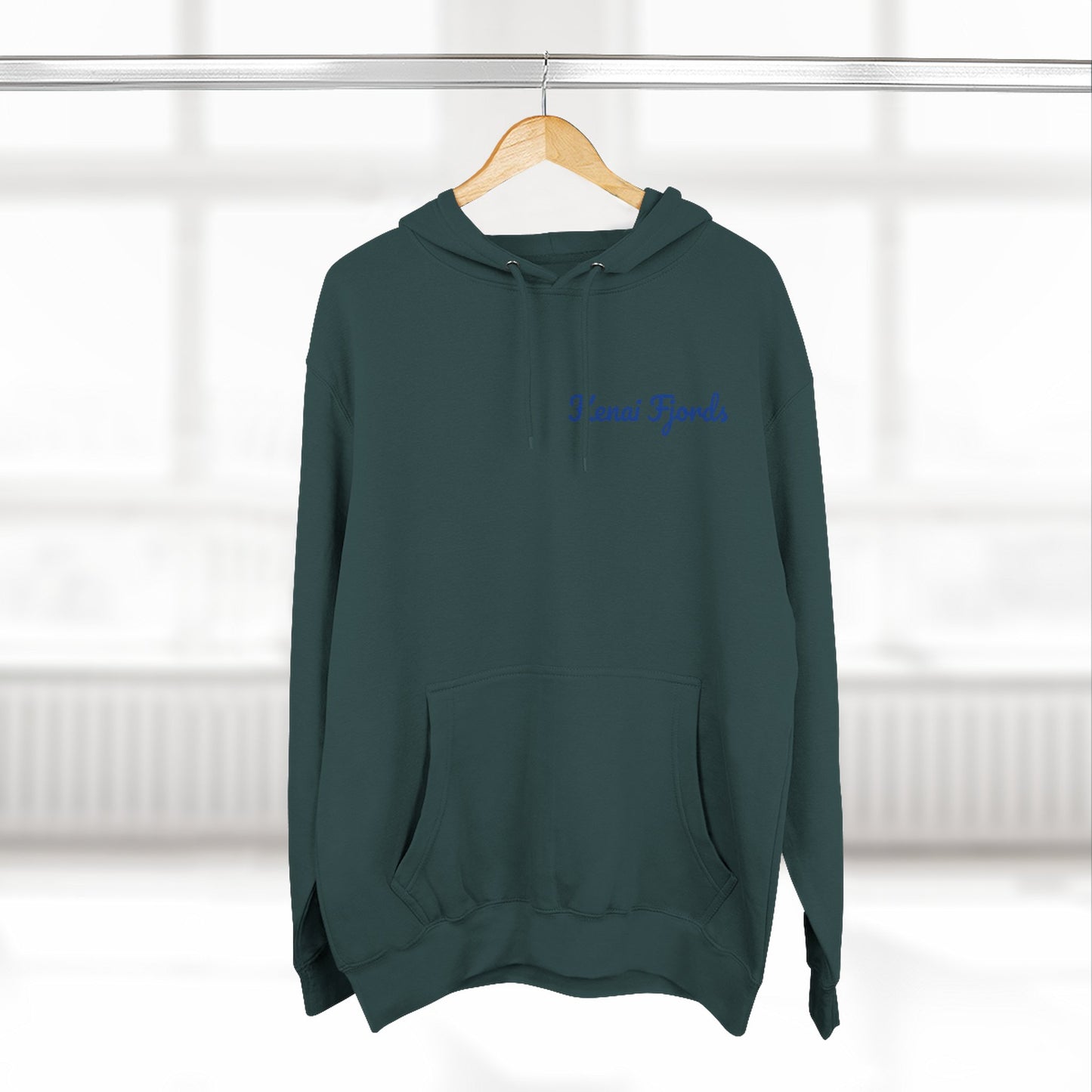 Kenai Fjords National Park Watercolor Hoodie