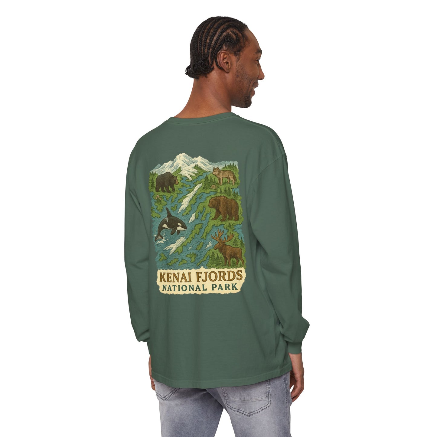 Kenai Fjords National Park Long Sleeve tee