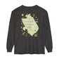 Glacier National Park Long Sleeve Map Tee