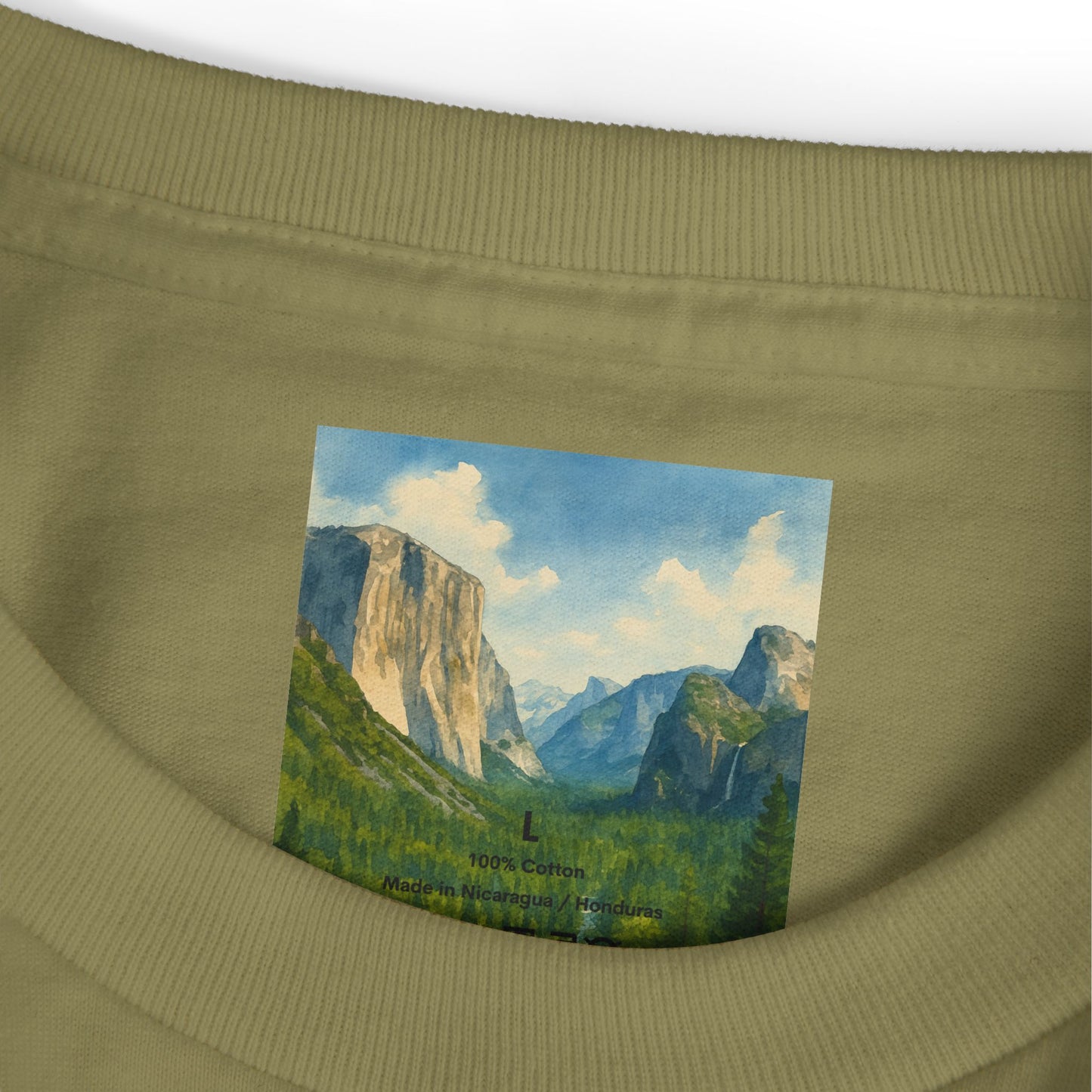 Yosemite National Park Watercolor T-Shirt