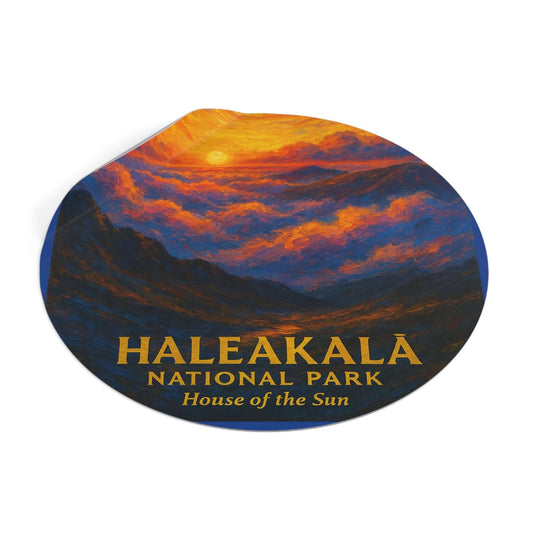 Haleakalā National Park Vinyl Stickers | Painted Parks