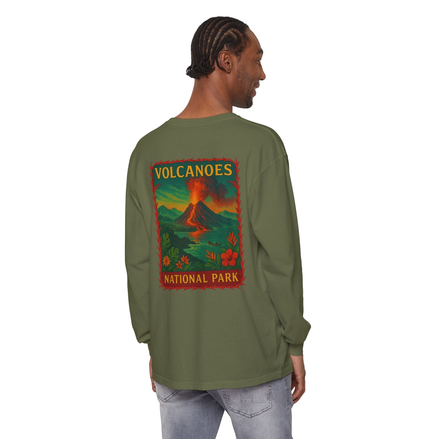 Volcanoes National Park Long Sleeve Tee