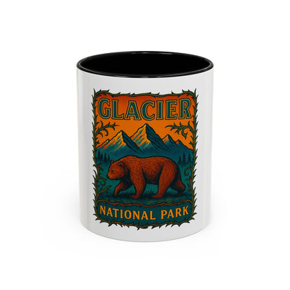 Glacier National Park Grizzly Bear Mug (11oz)