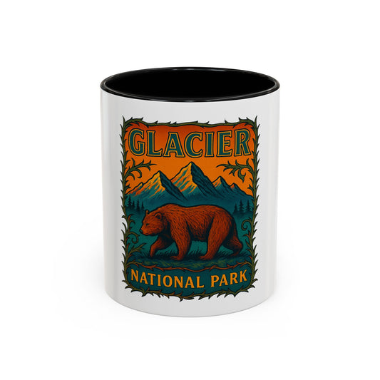 Glacier National Park Grizzly Bear Mug (11oz)