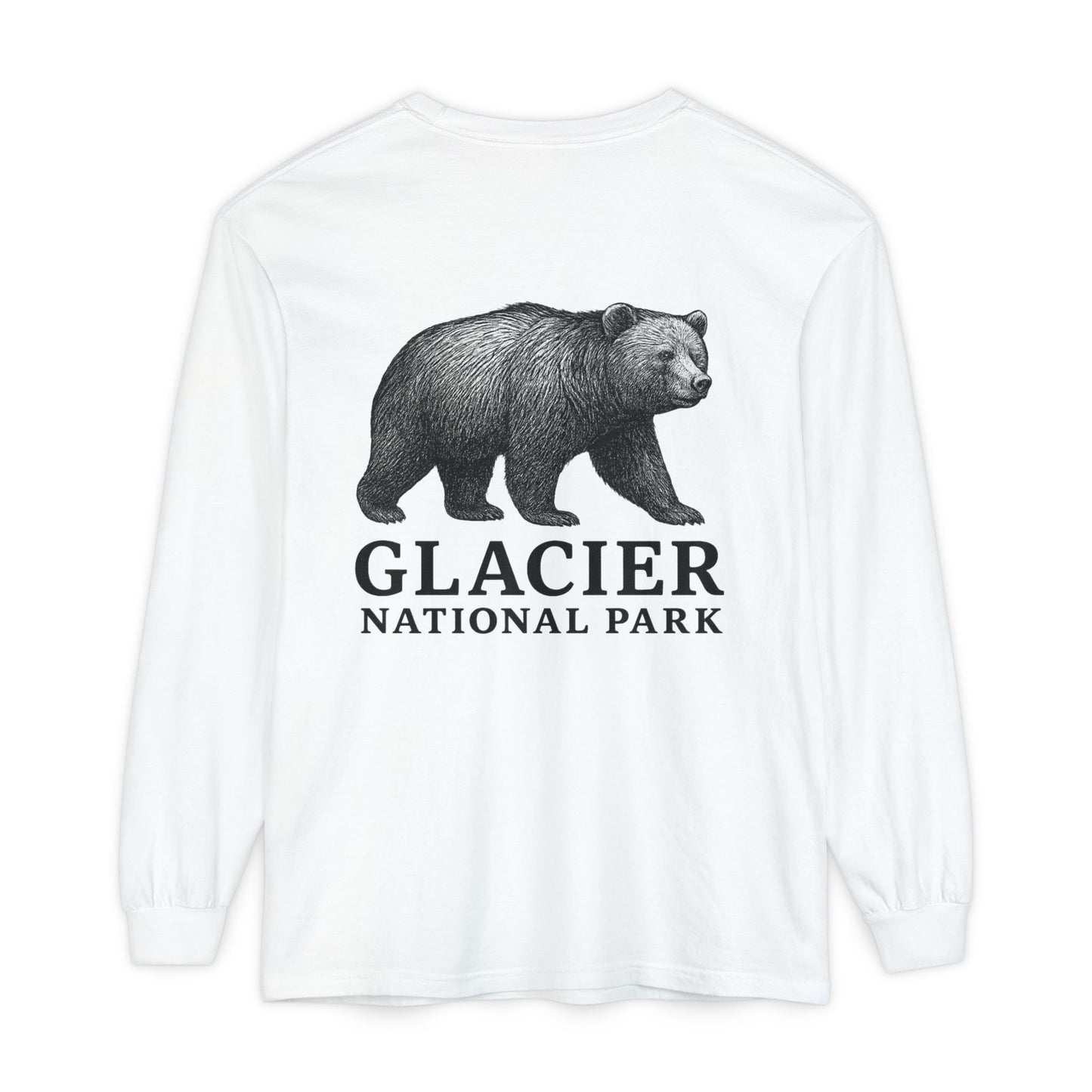 Glacier National Park Long Sleeve Bear Shirt