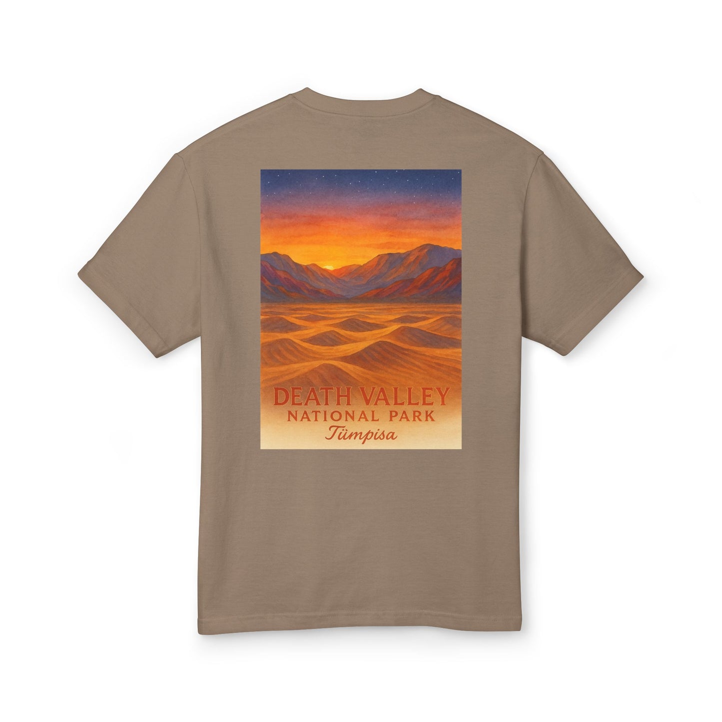 Death Valley National Park Watercolor T-Shirt