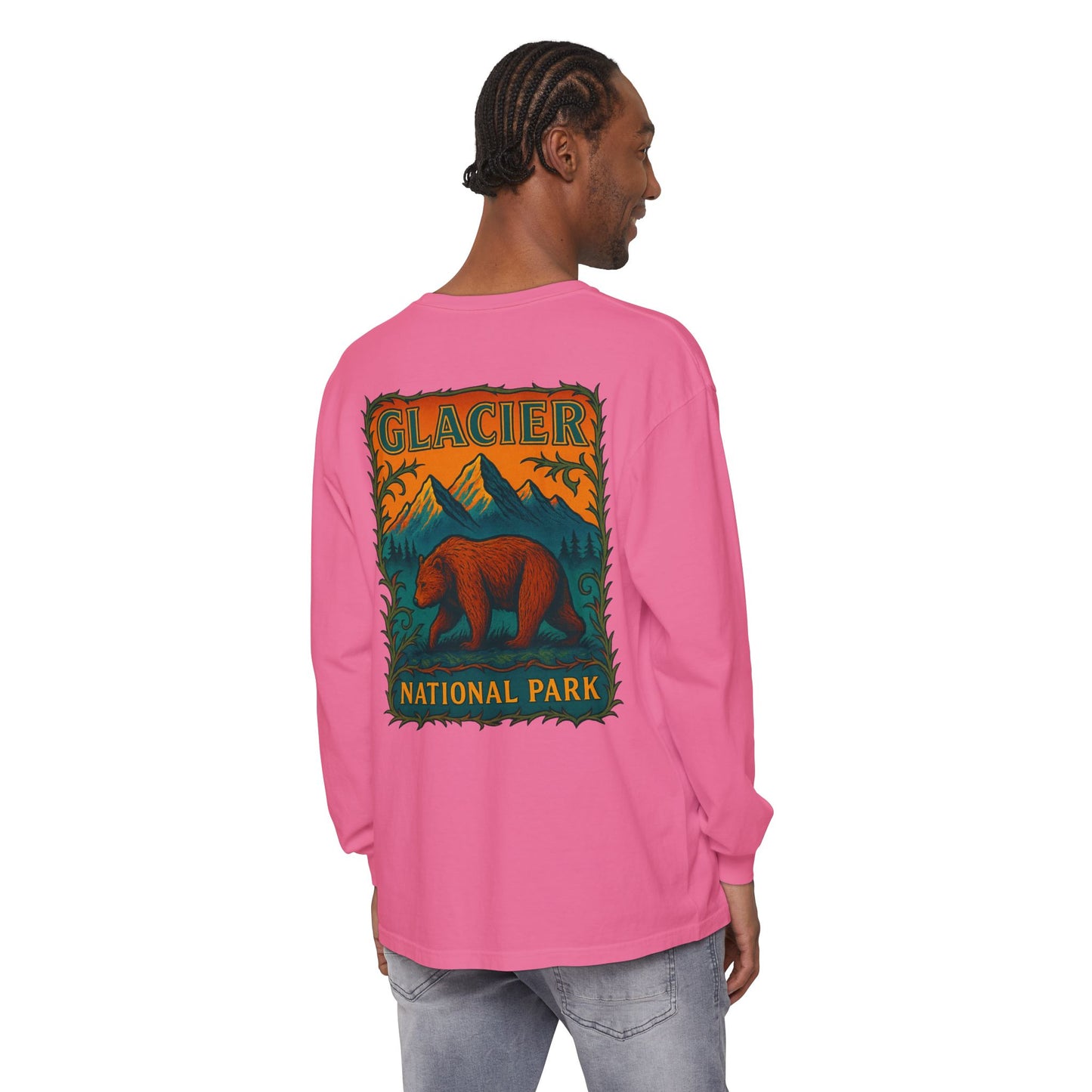 Glacier National Park Long Sleeve Tee