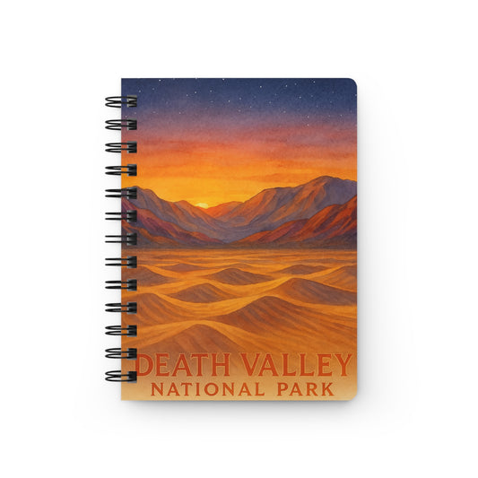 Death Valley National Park Spiral Bound Journal | Painted Parks