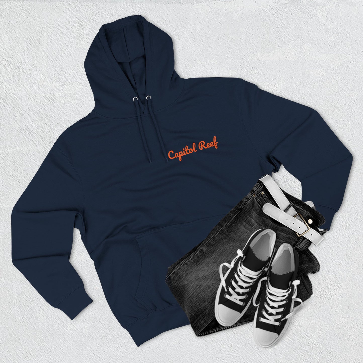 Capitol Reef National Park Watercolor Hoodie
