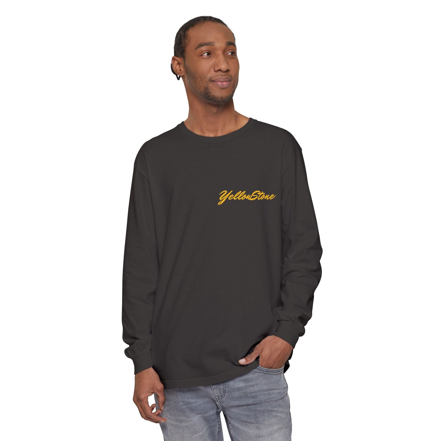 Yellowstone National Park Quad Bear Long Sleeve T-Shirt