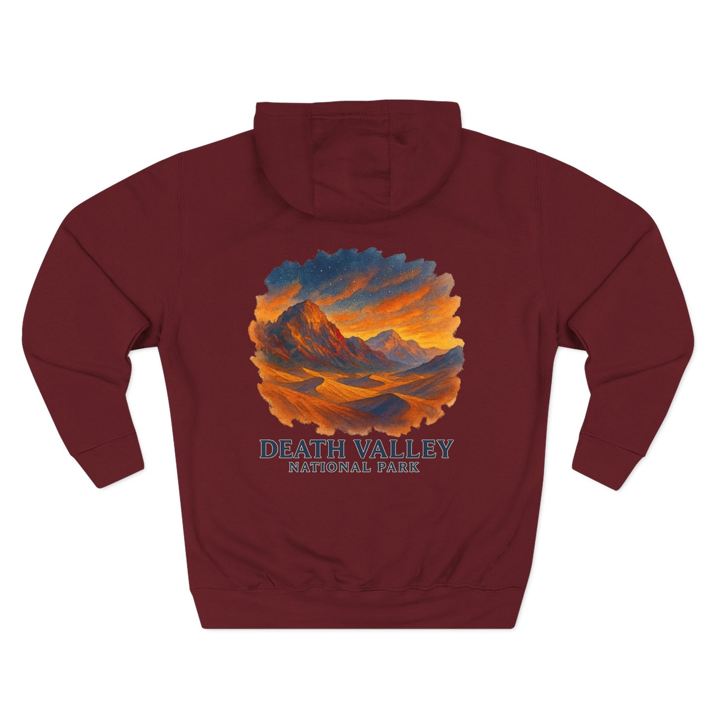 Death Valley National Park Watercolor Hoodie