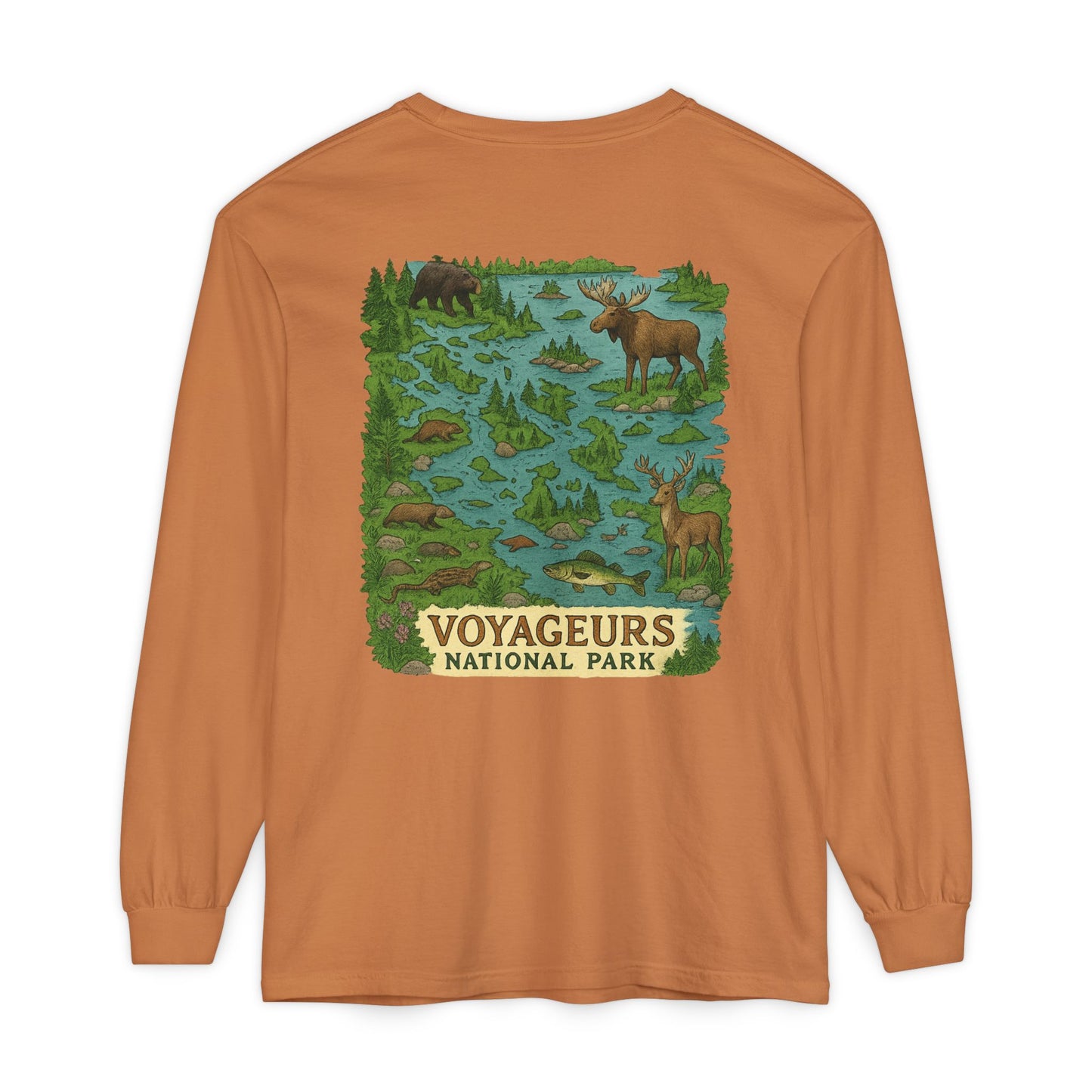 Voyageurs National Park Long Sleeve Tee