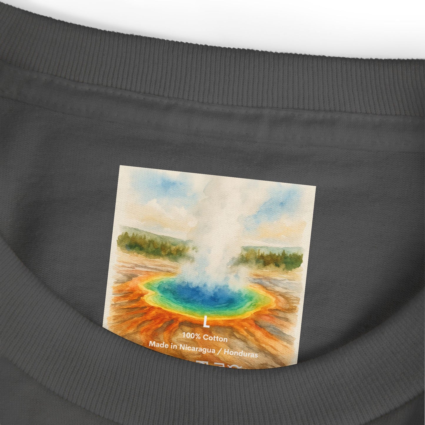 Yellowstone National Park Watercolor T-Shirt