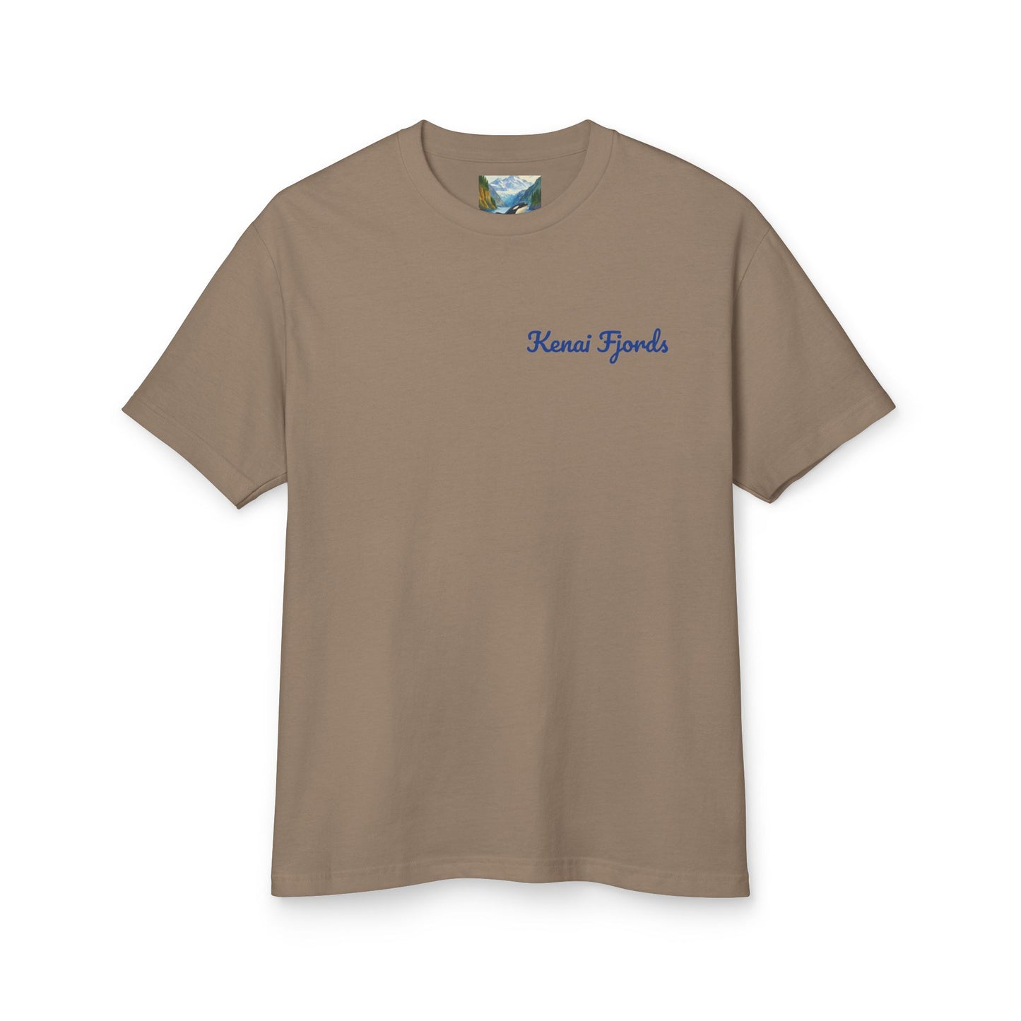 Kenai Fjords National Park Watercolor T-Shirt
