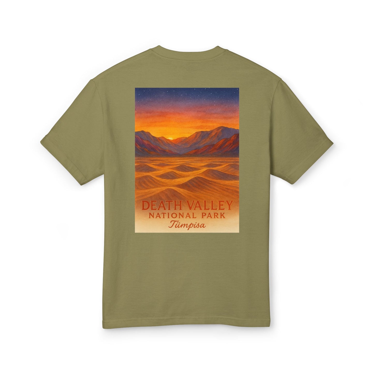 Death Valley National Park Watercolor T-Shirt