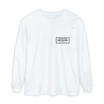 Volcanoes National Park Long Sleeve Tee — Kīlauea & Mauna Loa Graphic