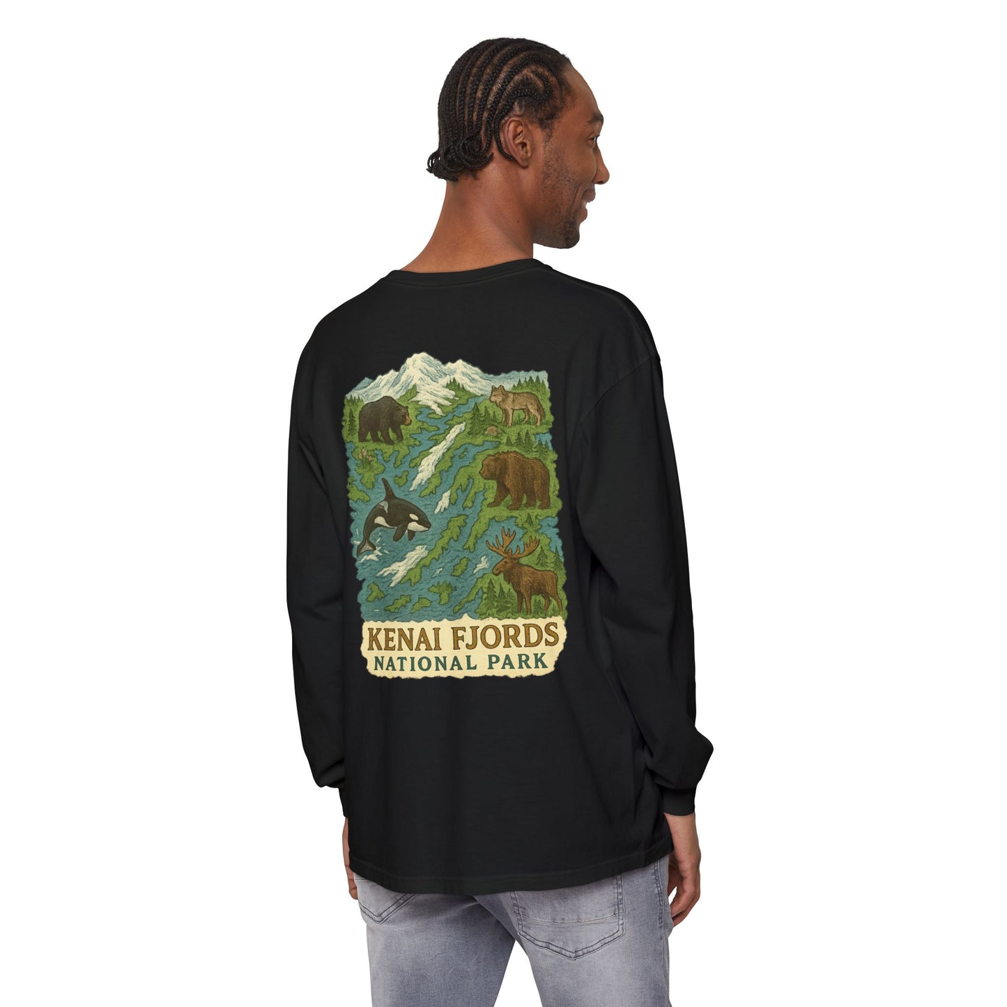 Kenai Fjords National Park Long Sleeve tee