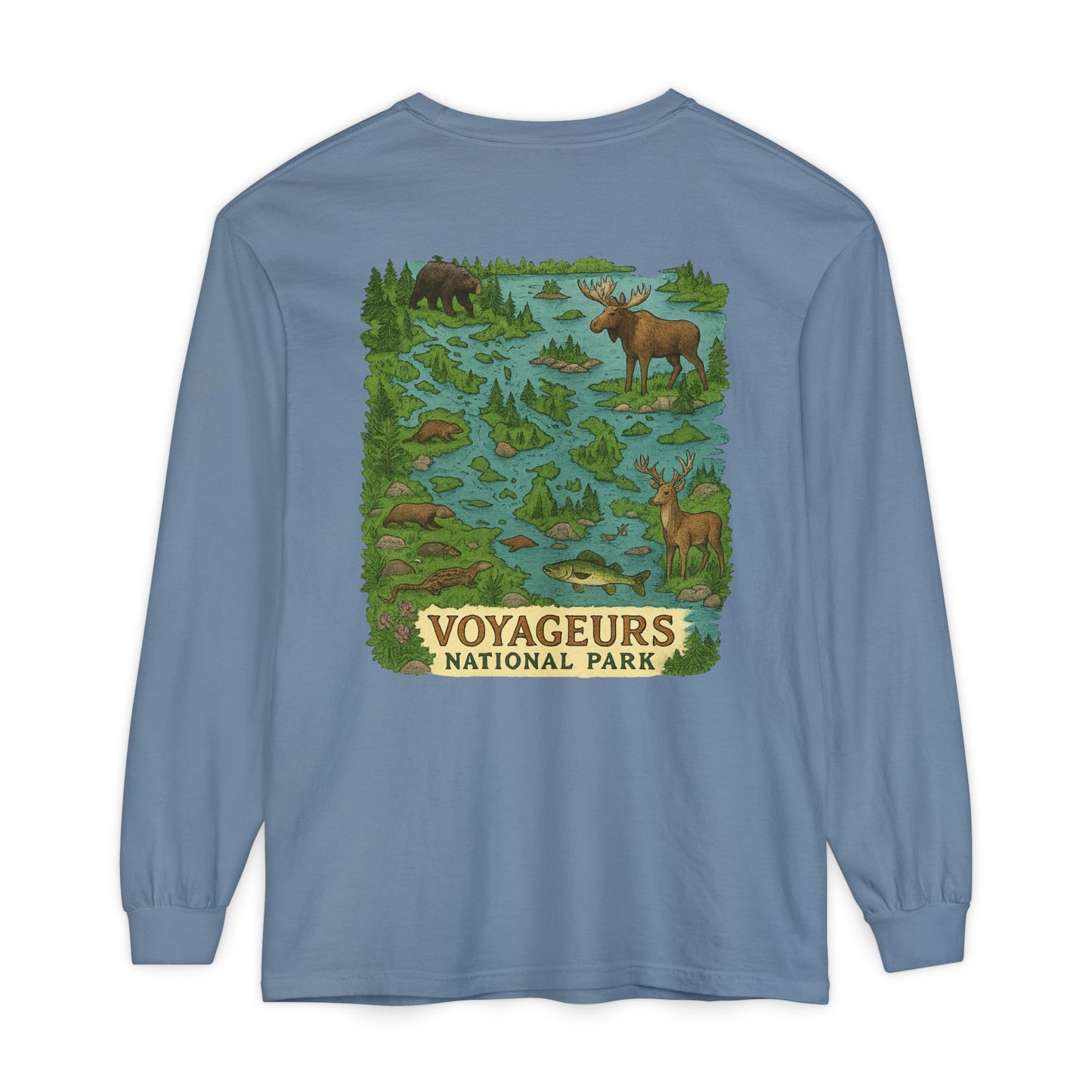 Voyageurs National Park Long Sleeve Tee