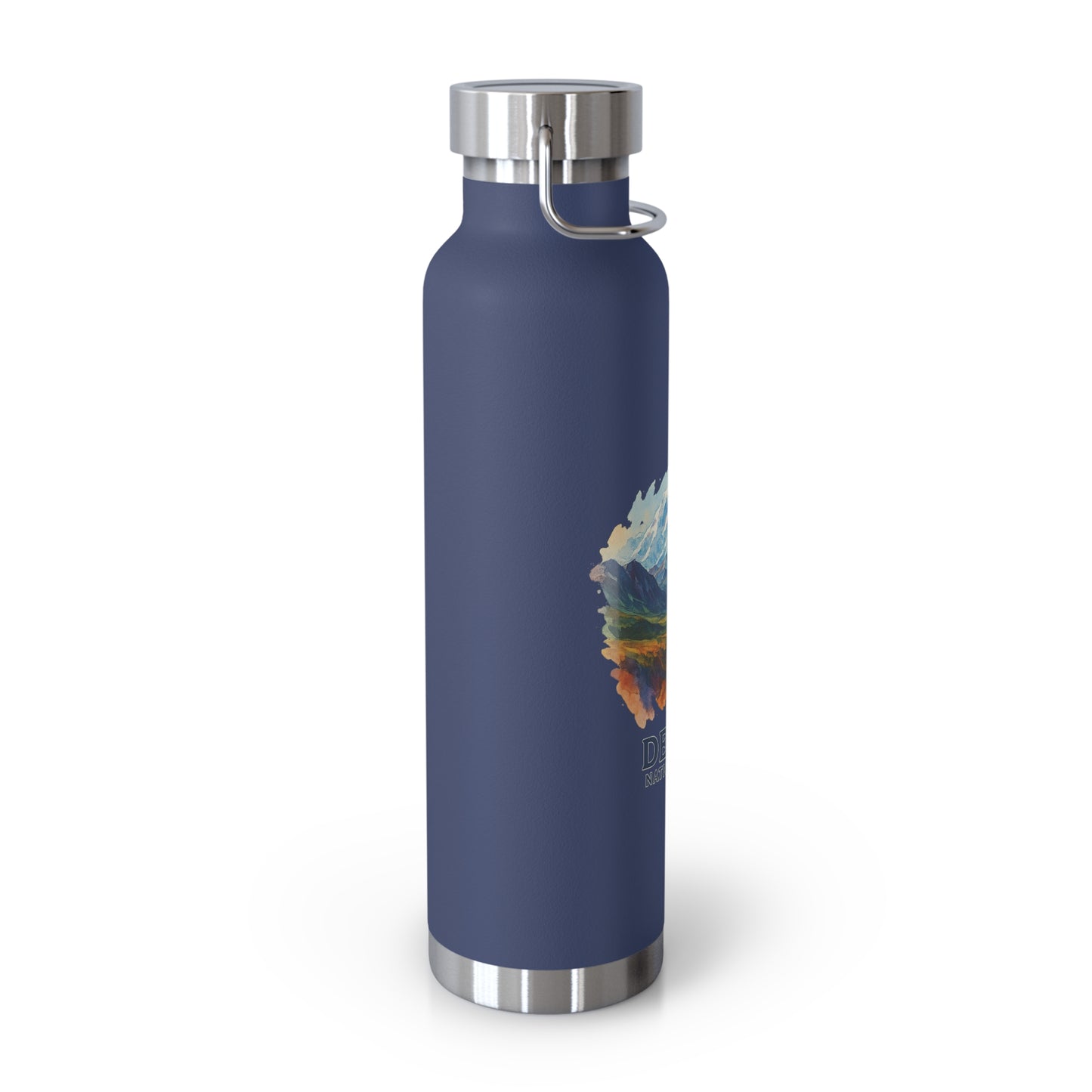Denali National Park Insulated Water Bottle, Outdoor Adventure Gear, Travel Mug, Hiking Gift, Eco-friendly Drinkware, Nature Lover's Bottle