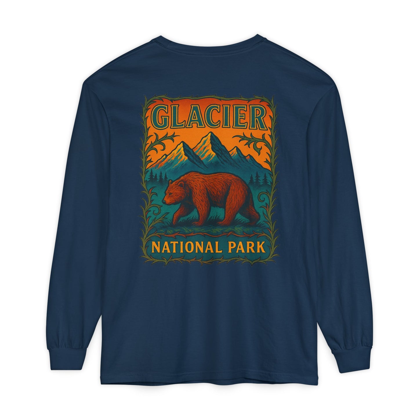 Glacier National Park Long Sleeve Tee