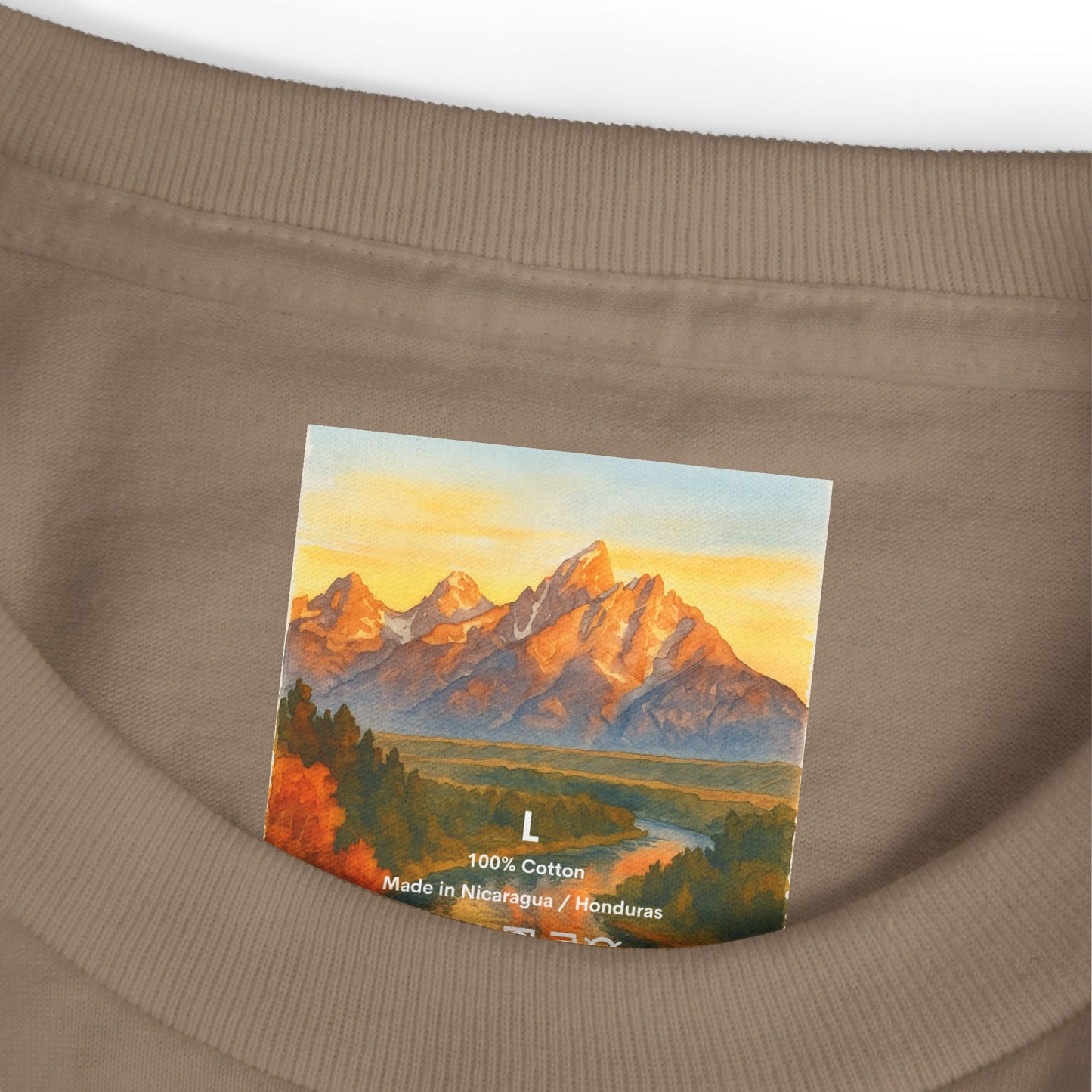 Grand Teton National Park Watercolor T-Shirt