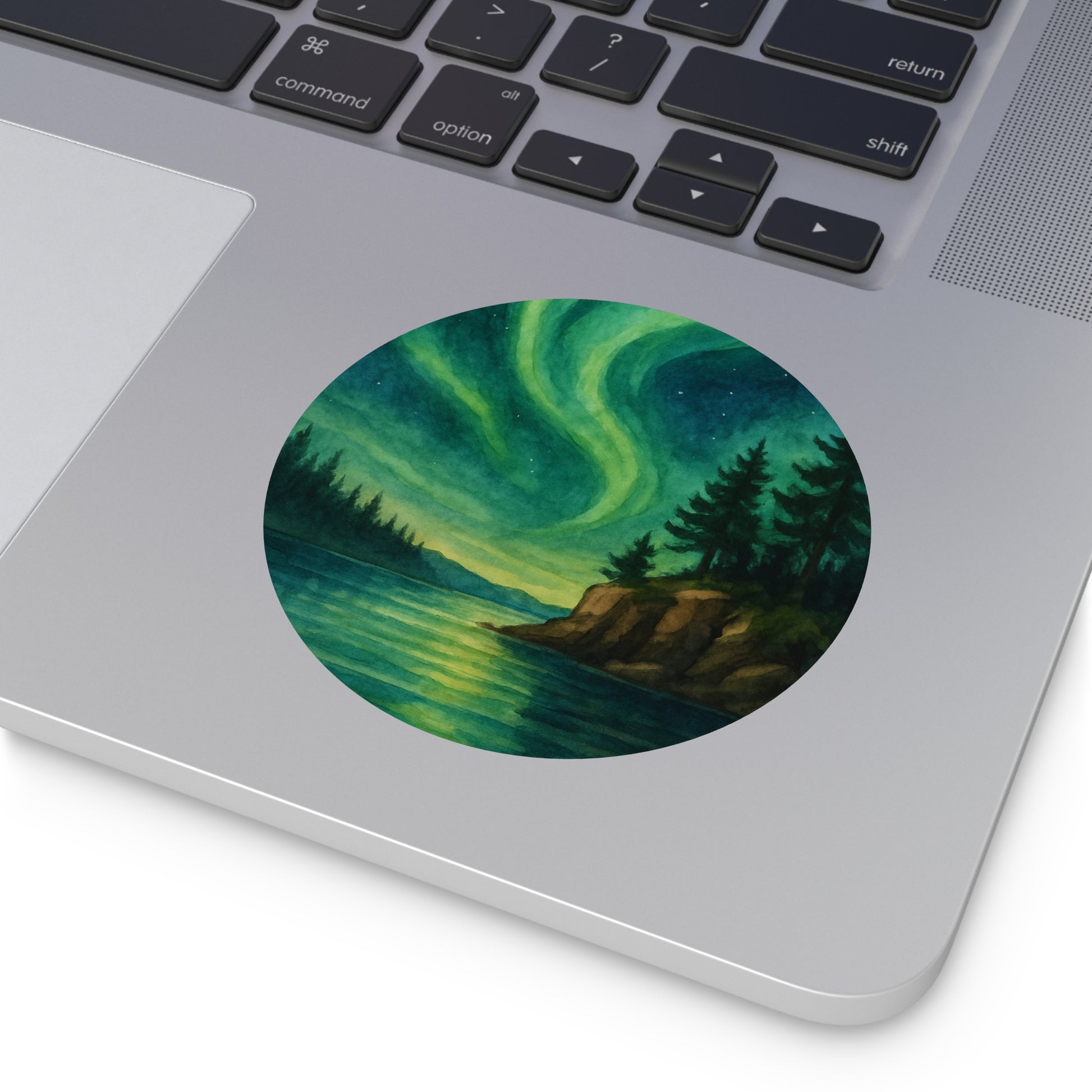 Voyageurs National Park Round Vinyl Stickers | Painted Parks