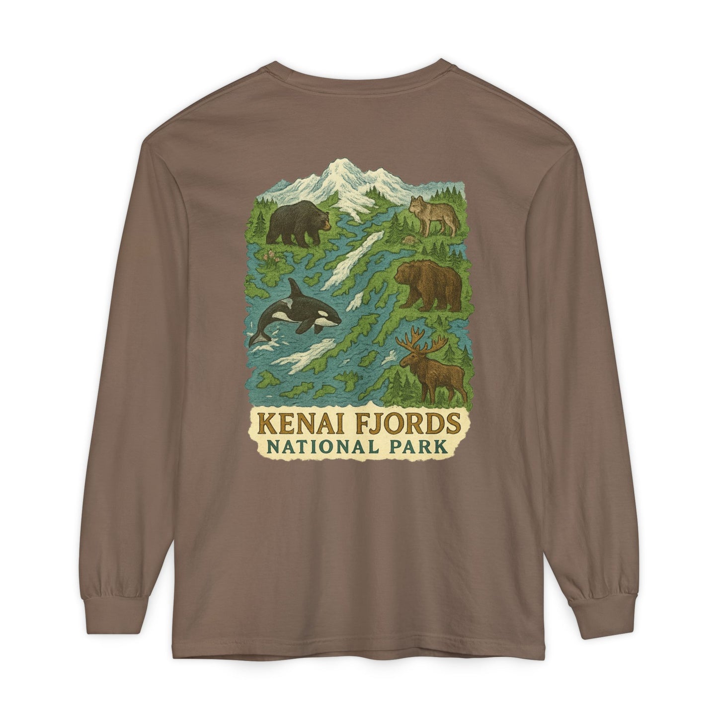 Kenai Fjords National Park Long Sleeve tee