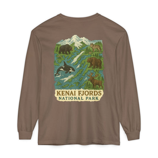 Kenai Fjords National Park Long Sleeve tee