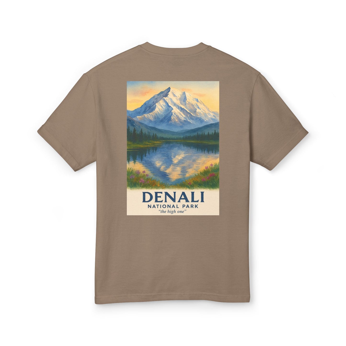 Denali National Park Watercolor T-Shirt