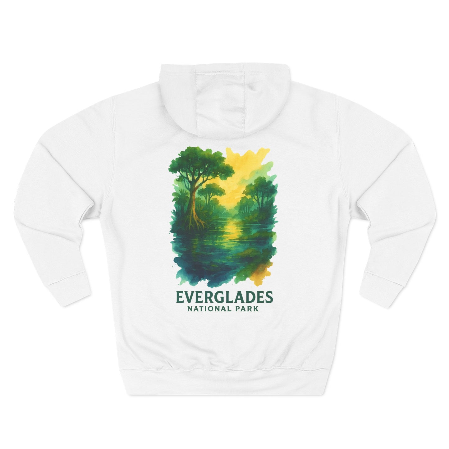 Everglades National Park Watercolor Hoodie