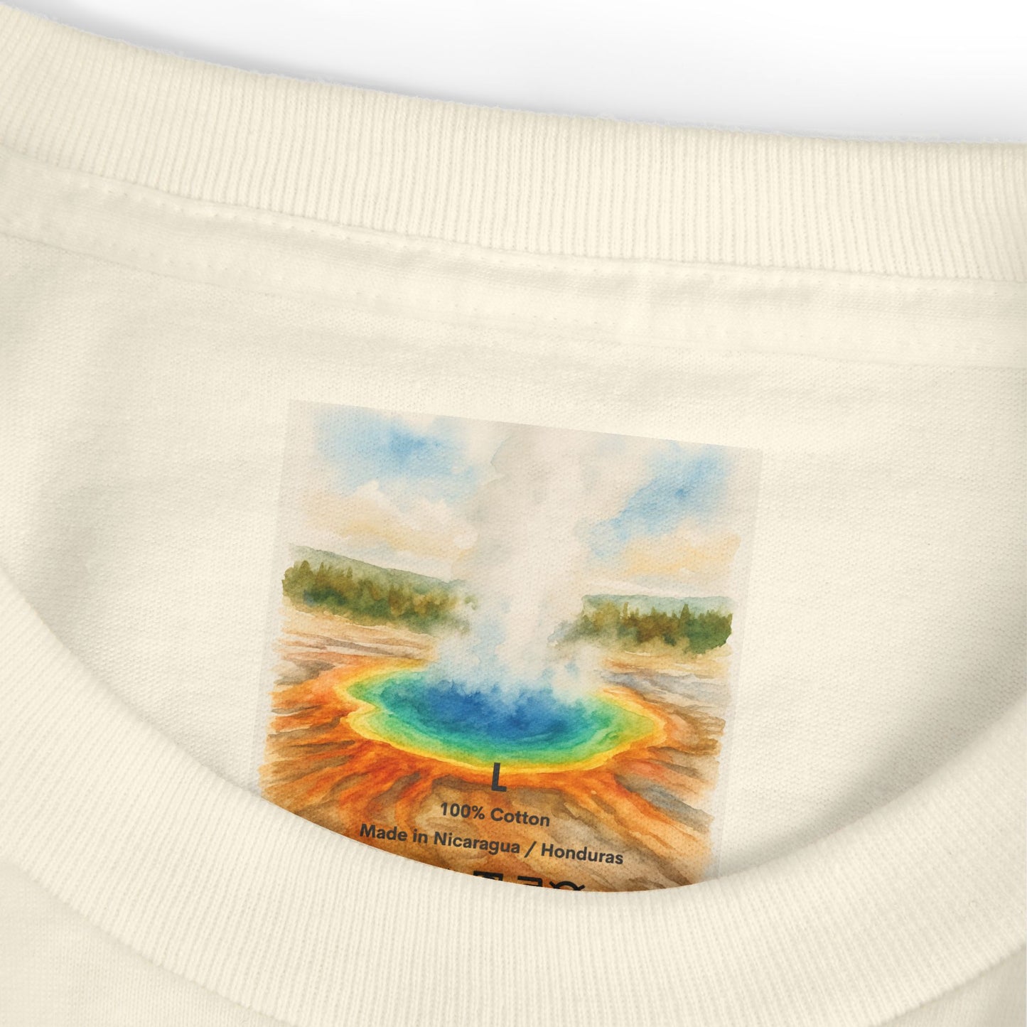 Yellowstone National Park Watercolor T-Shirt