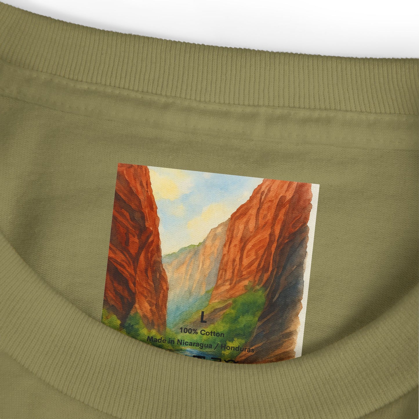 Zion National Park Watercolor T-Shirt