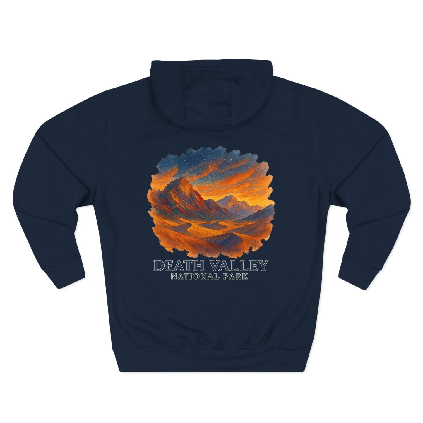 Death Valley National Park Watercolor Hoodie