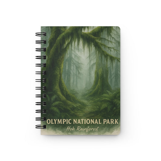 Olympic National Park Spiral Bound Journal | Painted Parks