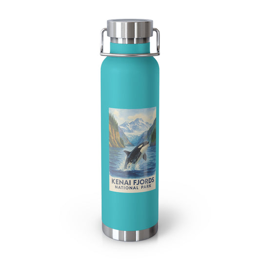 Kenai Fjords National Park Insulated Water Bottle