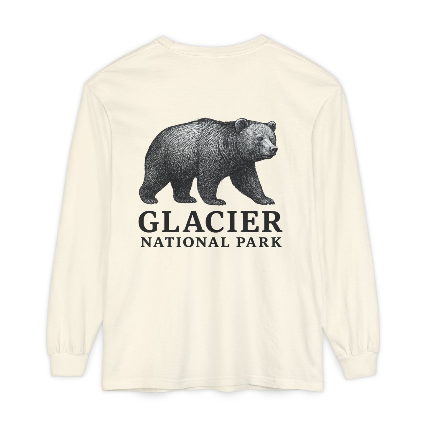 Glacier National Park Long Sleeve Bear Shirt