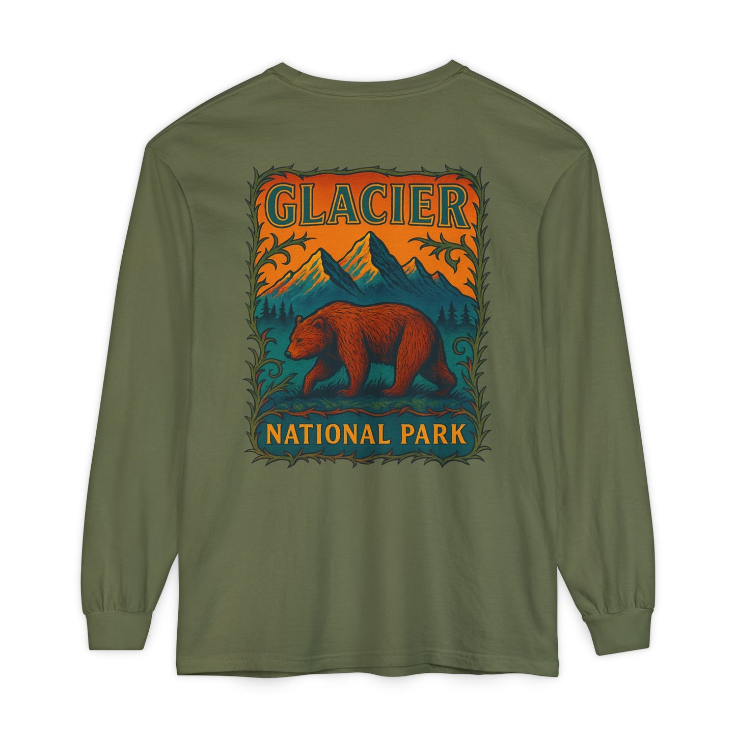 Glacier National Park Long Sleeve Tee