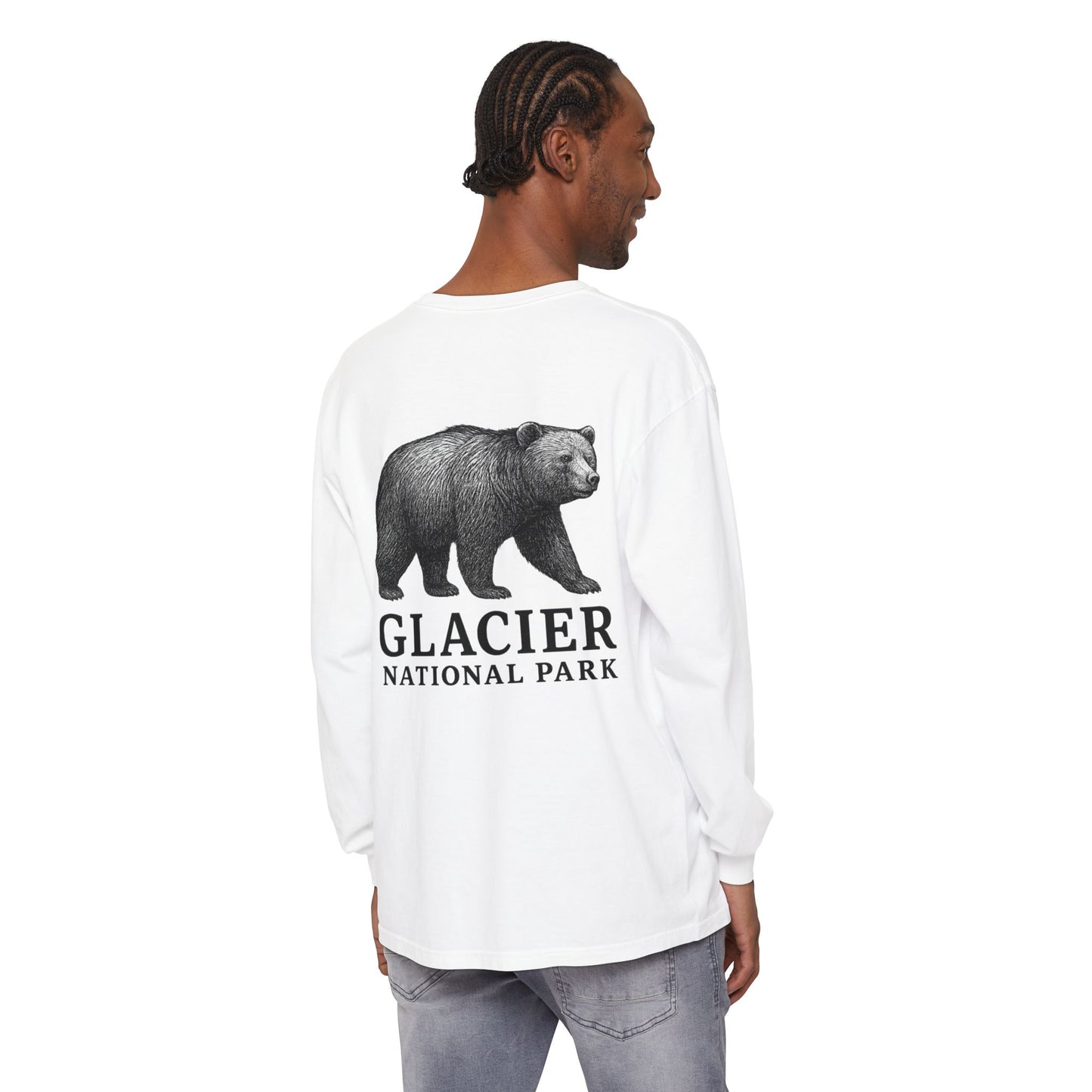 Glacier National Park Long Sleeve Bear Shirt