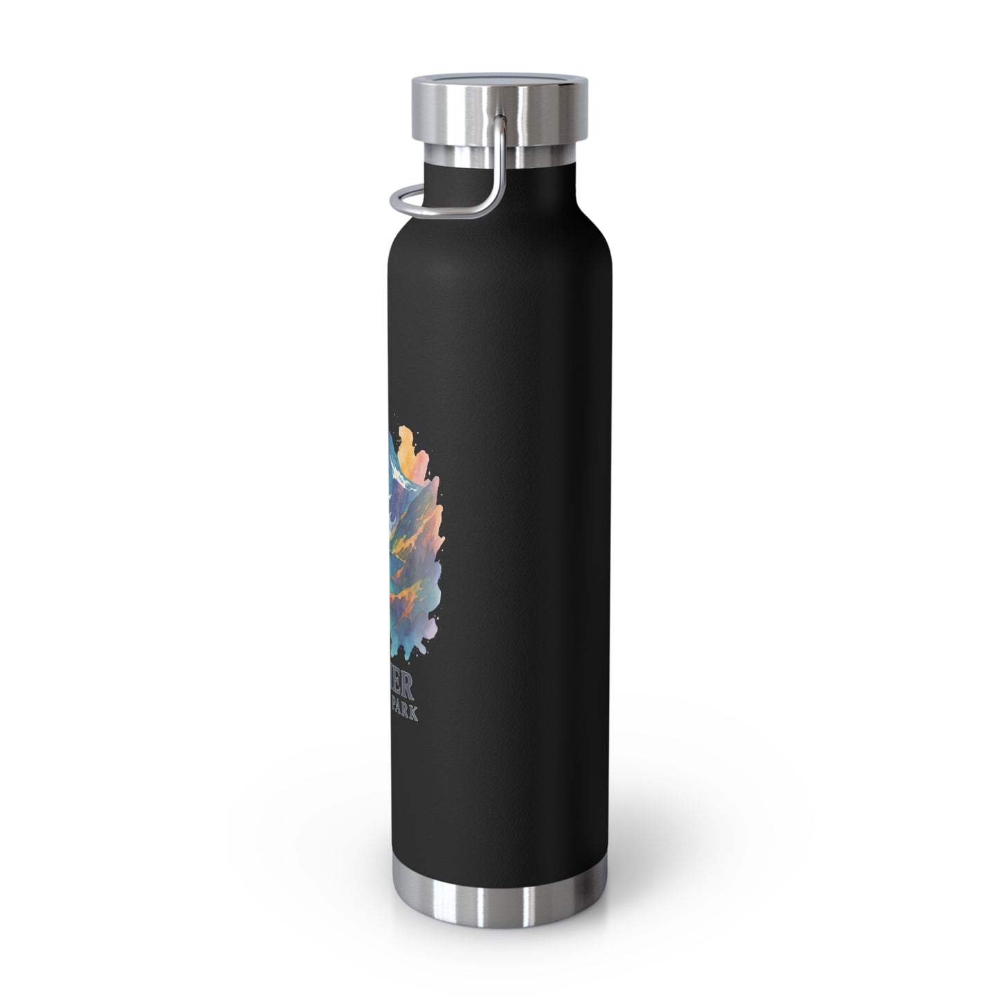 Glacier National Park Copper Insulated Water Bottle
