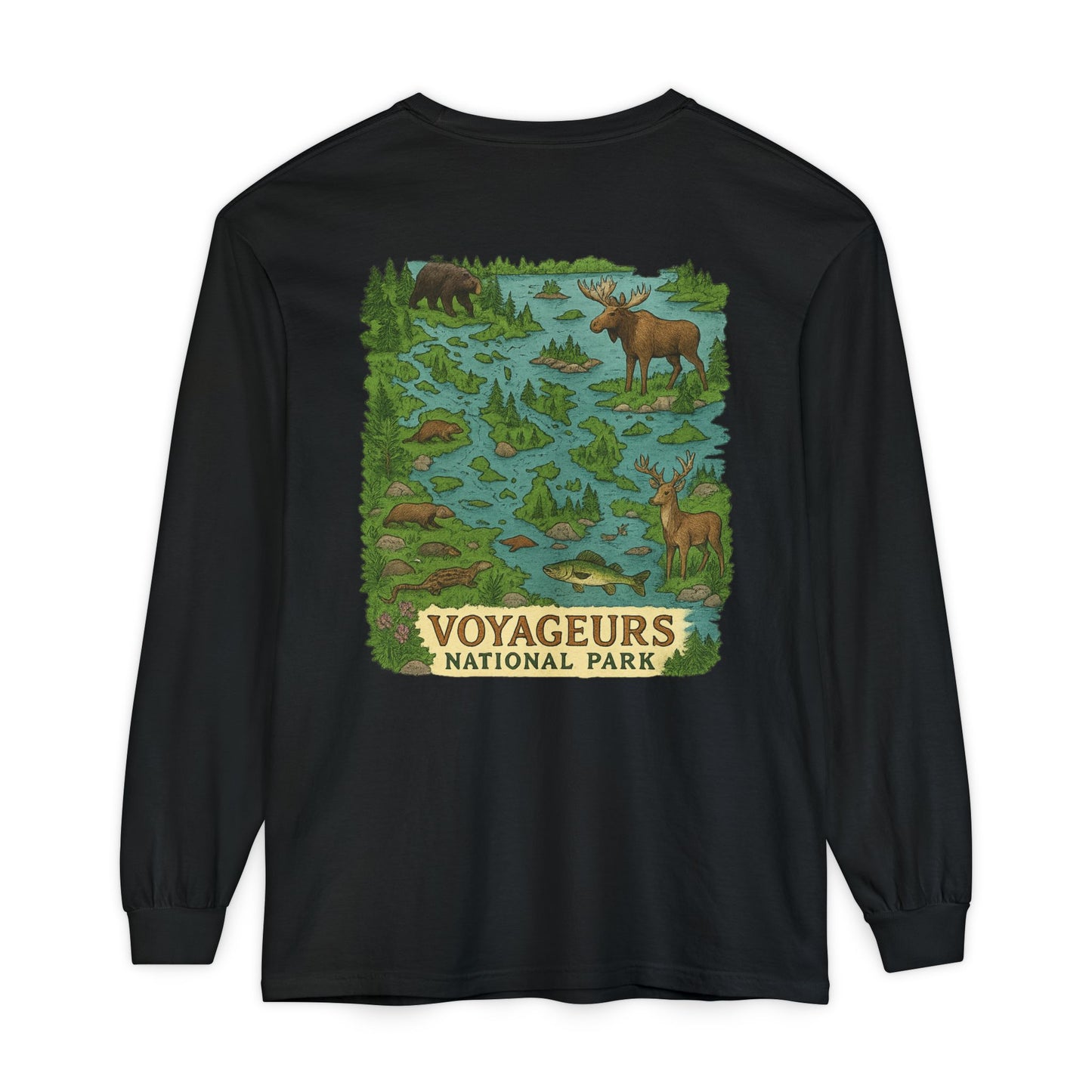 Voyageurs National Park Long Sleeve Tee