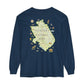 Glacier National Park Long Sleeve Map Tee