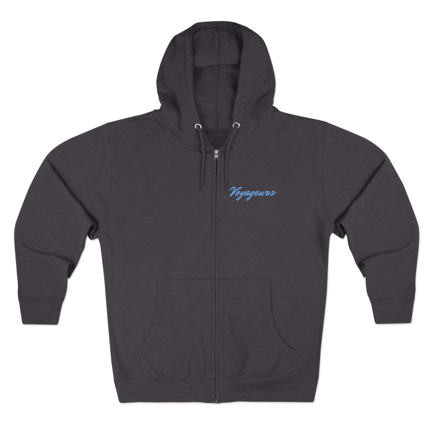 Voyageurs National Park Hoodie — Northern Lights Canoe Zip-Up