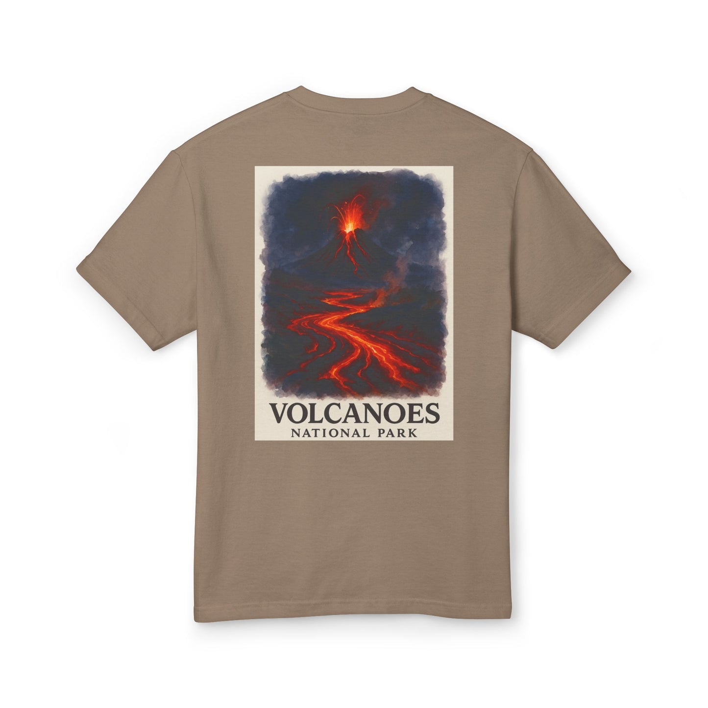 Volcanoes National Park Watercolor T-Shirt